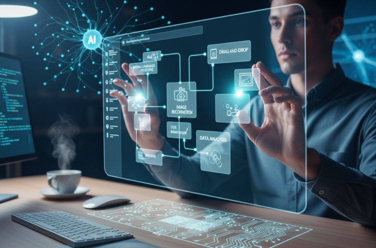 Beginner’s Guide to Creating AI Apps with Drag-and-Drop Tools