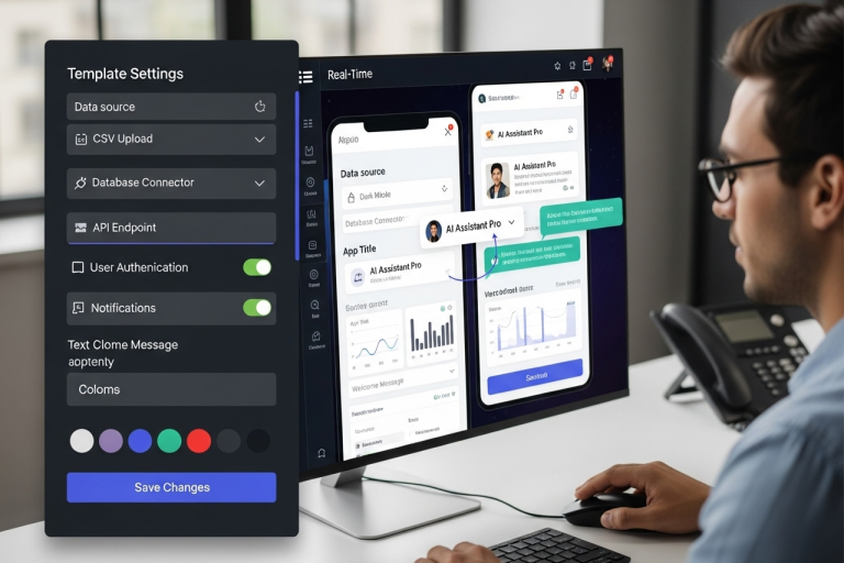 How to Customize Prebuilt AI App Templates Without Touching Code